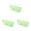 3Pcs Space-Saving Green Wall Shoe Rack Adhesive Door Hanger 1
