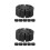 12Pcs Black Eva Arrow Storage Rack Archery Organizer Separator Shelf 1