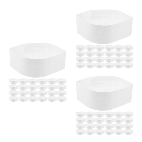 150Pièces Couvre-Chefs Jetables En Papier Pour