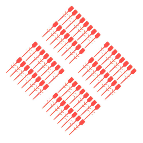4000Pcs Red Plastic Fire Extinguisher Pull Pins Tamper Security Seals