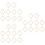 30Pièces En Bois Beige Pour Bricolage Manualités Solides 6