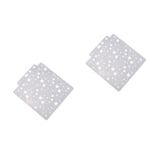 2Pcs Flexible Drawing Stencils for Crafting Scrapbook and Painting Art