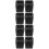 8Pcs Durable Black Plastic Speaker Handles for Replacement and Carry 1