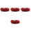4Pièces Câbles Audio Cuivre Multicolores Flexibles Pour Enceintes 1