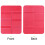 2Pcs Red Waterproof Foldable Sitting Pads Xpe Cushion for Camping 2