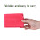 2Pcs Red Waterproof Foldable Sitting Pads Xpe Cushion for Camping 3