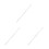 3Pcs Adjustable Silver Curtain Rod for Blinds Telescopic 1