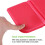 2Pcs Red Waterproof Foldable Sitting Pads Xpe Cushion for Camping 4