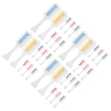 32Pcs Vibrant Color Hair Dye Combs Ergonomic Plastic Applicator Brush