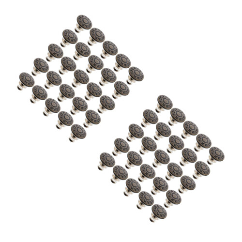 40 Pcs Adjustable Jeans Buttons And Buckles Accessory