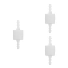 3Pcs White PP One-Way Check Valves Anti Drip Filling Machine Nozzles