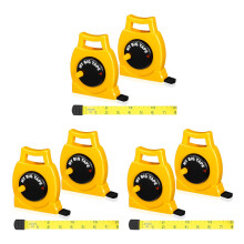 6Pcs Kids Retractable Tape Measure Toy Soft Safe Plastic Learning Tool