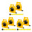 6Pcs Kids Retractable Tape Measure Toy Soft Safe Plastic Learning Tool 1