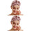 2Pcs Red Hair-Drying Hat Fast Dry Soft Comfortable for Home Use 4