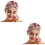 2Pcs Red Hair-Drying Hat Fast Dry Soft Comfortable for Home Use 5