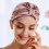 2Pcs Red Hair-Drying Hat Fast Dry Soft Comfortable for Home Use 10