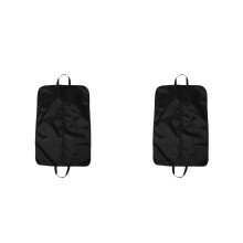 2Pcs Nylon Foldable Black Hockey Jersey Bags Dustproof Hanging Storage