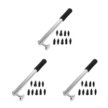 3Sets Silver Car Dent Puller Tool Aluminum Steel Auto Body Repair Kit