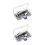2 Sets Diy Grommet Tools 12Mm Metal Eyelets With Installation Kit 6