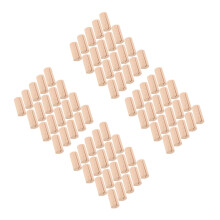 80Pcs Business Card Holder Wood Display Stand for Desk and Table Decor