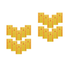 20Pcs Delicate Chinese Style Amulet Cards for Auspicious Blessing