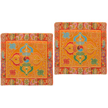 2St Mix Kleur Boeddhistische Brokaat Boek Wikkeldoek Voor Tempel