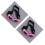 2Pièces Lunettes De Rose Protection Uv Réglables Pliables 4