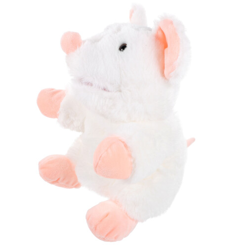 2Stk Handpuppen Weiß Für Kinder Storytelling 1