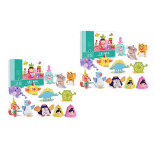 2Pcs Kids Handmade Origami Paper-Cut Book DIY Creative Educational Toy
