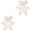 2Stk Handpuppen Weiß Für Kinder Storytelling 5
