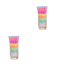 40Pcs Bright Color Gel Pen Refills for School, Office, and Craft Use