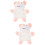2Stk Handpuppen Weiß Für Kinder Storytelling 8