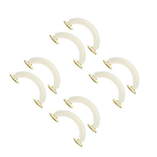 8Pcs Comfortable PU Pull Handles for Luggage and Toolboxes