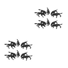 100 Pcs Realistic Dog Figurines For Kids Sand Table Role Play