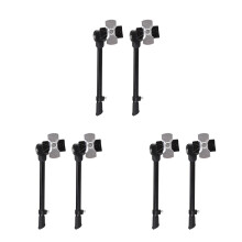 6Pcs Wear-Resistant Black Bike Stand for Mountain & Adult Bikes
