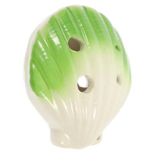 2Pièces Ocarina 6 Trous Durable Vert Instrument Performances
