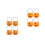 8Pièces Mini Seaux Orange Pour Bonbons Halloween 7
