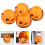 8Pièces Mini Seaux Orange Pour Bonbons Halloween 9