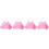 4Stk Rosa Nylon Tanz Ballett Mit Separatem 6