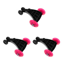 3Pcs Durable Plastic Ride Replacement Wheels for Kids Car