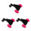 3Pcs Durable Plastic Ride Replacement Wheels for Kids Car 1
