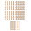 50Pcs Solid Wood Small Roman Column Pillars Khaki for Indoor Staircase 1