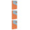 3Pcs Orange Writing Notepad 2020 Agenda Notebook Daily Use 5