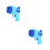 2Sets Blau Elektrischer Bubble Blower Kunststoff Für Kinder Spaß 10