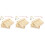 300Pièces Ustensiles Bois Beige Usage Cuisine Barbecue 3