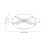 Trancheur Pizza Fine Acier Diviseur Part Uniforme 2