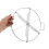 Trancheur Pizza Fine Acier Diviseur Part Uniforme 4