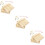 300Pièces Ustensiles Bois Beige Usage Cuisine Barbecue 7