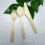 300Pièces Ustensiles Bois Beige Usage Cuisine Barbecue 9