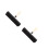2Pcs Glue Roller for Painting Rubber Wood Handle Durable Black Tool 4